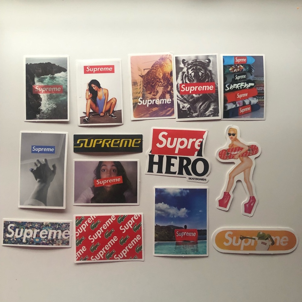 Supreme Stickers